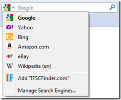 Firefox Opensearch